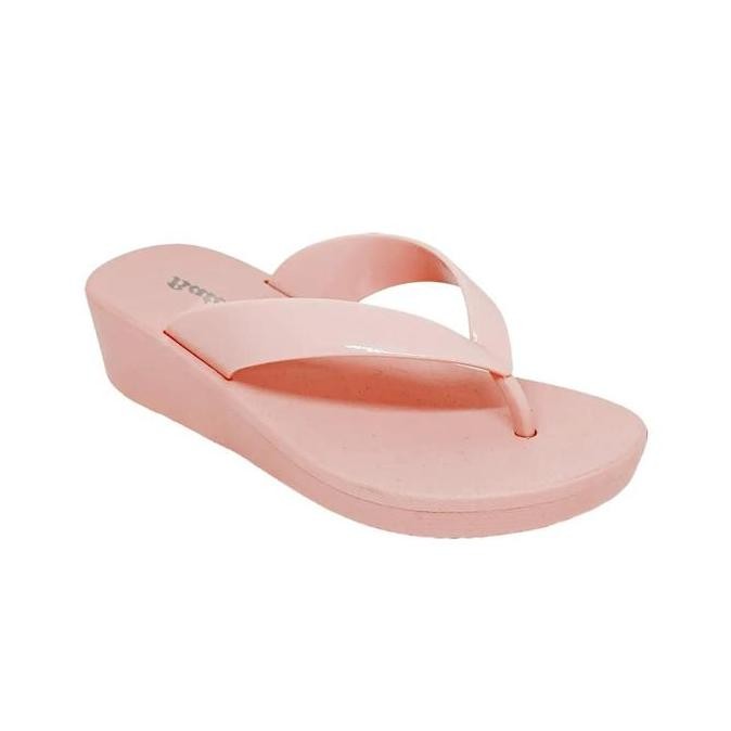 [10.10 Sale] BATA - CHRIS "Rubber" Sendal Jepit Wedges Wanita - Sandal Karet