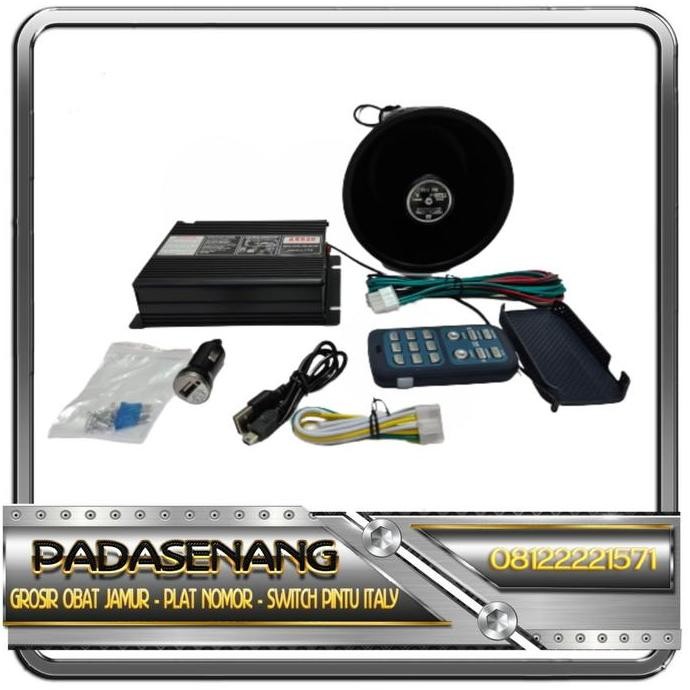Paket Toa Speaker Sirine Patwal/Toa Black + Ampli Wireless Set++++....