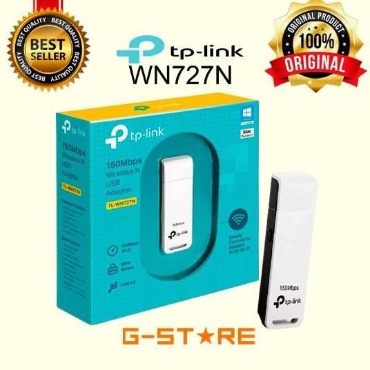 BEBAS ONGKIR - TP LINK TL-WN727N USB Receiver / Penerima WIFI WN727N WN 727N Adapter