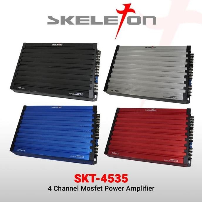 Power Amplifier Mobil 4 Chanel Skeleton 4535