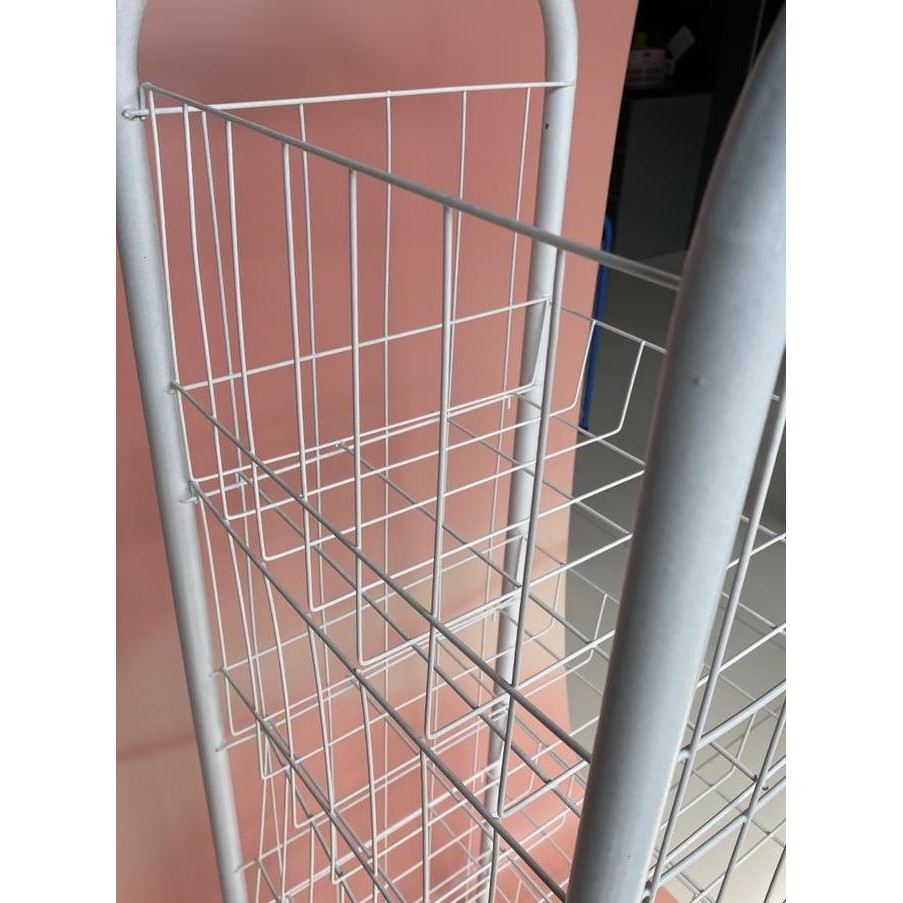 Rak Chiki Jumbo Rak Display Serbaguna Susun 4
