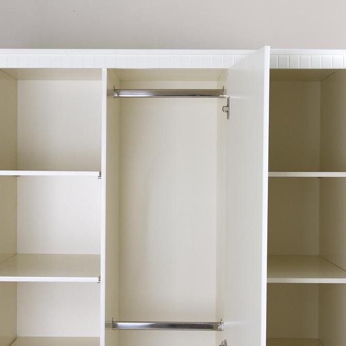 SOHO.ID Furniture Lemari Pakaian Kayu Korea - Ellis Wardrobe 3 Pintu