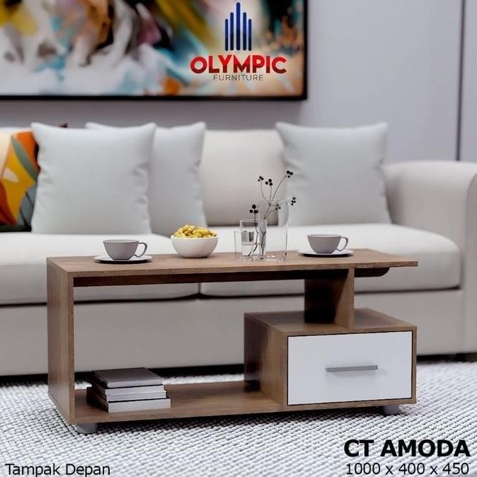 Meja Tamu Meja Kopi Meja Ruang Tamu Coffe Table Olympic