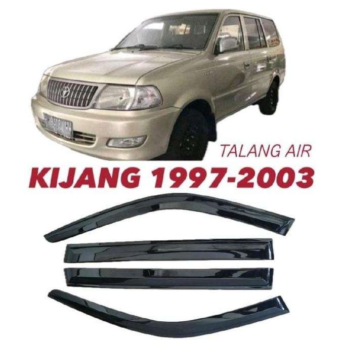 Talang Air Kijang Kapsul LGX LSX thn 1997-2003 model Slim doble tape 3M original HIGH QUALITY