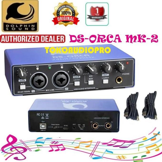 Dolphin Dound Ds Orca  Audio Interface Ds Orca Sound Card