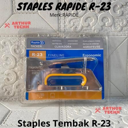 Rapide Gun Tacker Staples Rapide R-23 | Staples Tembak Rapide  R-23 Original