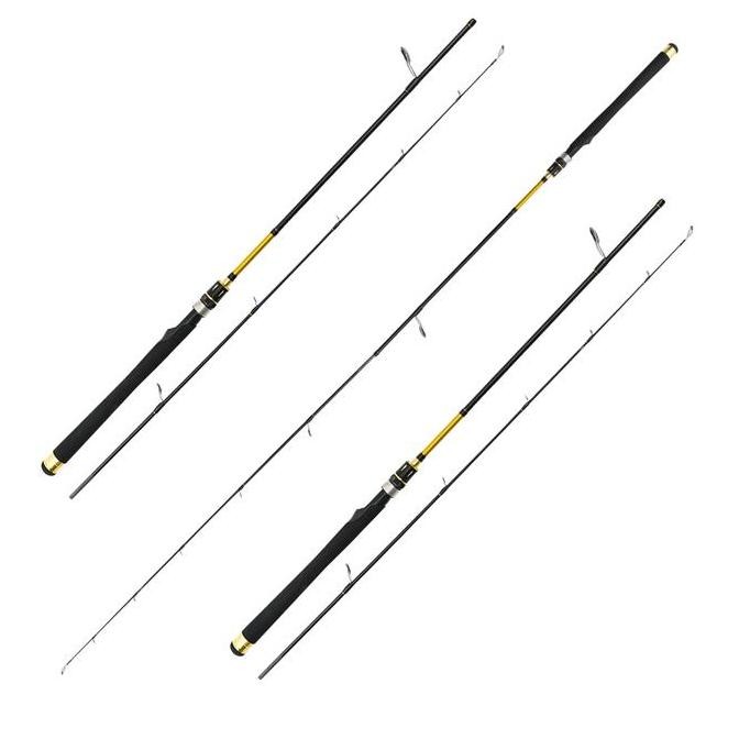JORAN PANCING SEA AND KINGS PIRATE KING CARBON SOLID 165CM DAN 180CM 7 RING FUJI K GUIDE FUJI COMPON