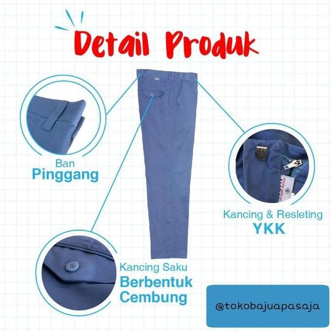 Seragam Celana SMA Abu Abu Seragam Sekolah SMA Celana Abu Abu