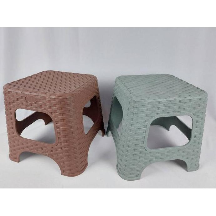 Bangku plastik / Kursi plastik / Bangku kecil / Kursi kecil  / Bangku Segi Pendek / Bangku / Kursi