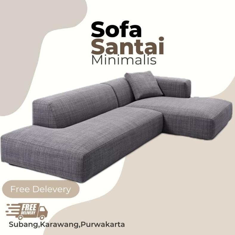 LEGOLANT- SOFA SANTAI MINIMALIS LESEHAN