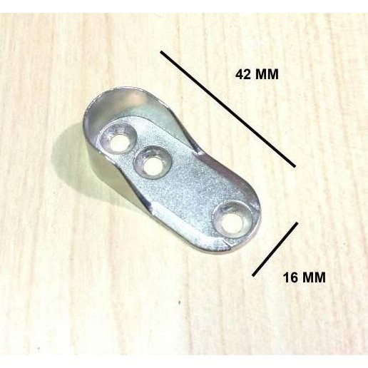 Bracket Pipa Oval / Gantungan Pipa Oval / Braket oval