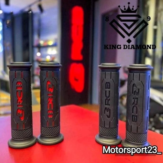 Promo Handgrip Rcb Hg77 Grip Rcb Hg77 plus Jalu Stang Pcx Chrome Free penutup Handgrip Handfat Rcb H