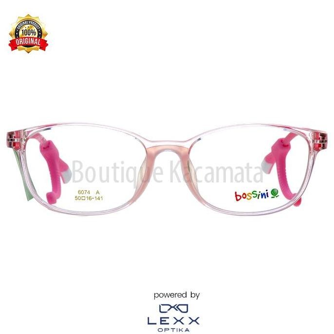 Promo Frame Kacamata Anak Bossini Original 6074-F COD