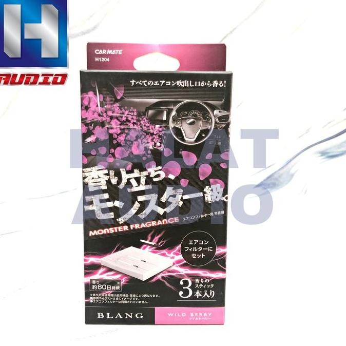 Parfum mobil Japan Blang Car Mate Monster Fragnance Wild Berry
