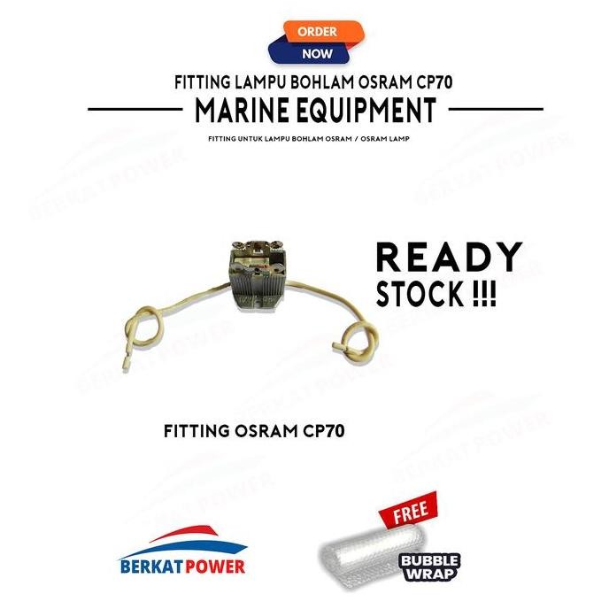 BEBAS ONGKIR - Fitting Lampu Osram CP70 1000 Watt