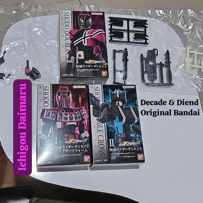 Shodo XX Kamen Rider 07 7 Valkyrie decade diend complete baron gaim HARGA SPESIAL