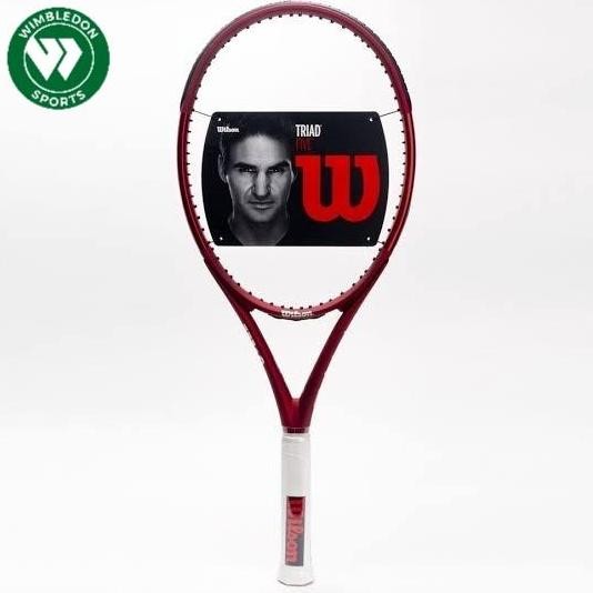 NEW Raket Tenis WILSON TRIAD FIVE / TRIAD 5/ T5 NEW BASALT
