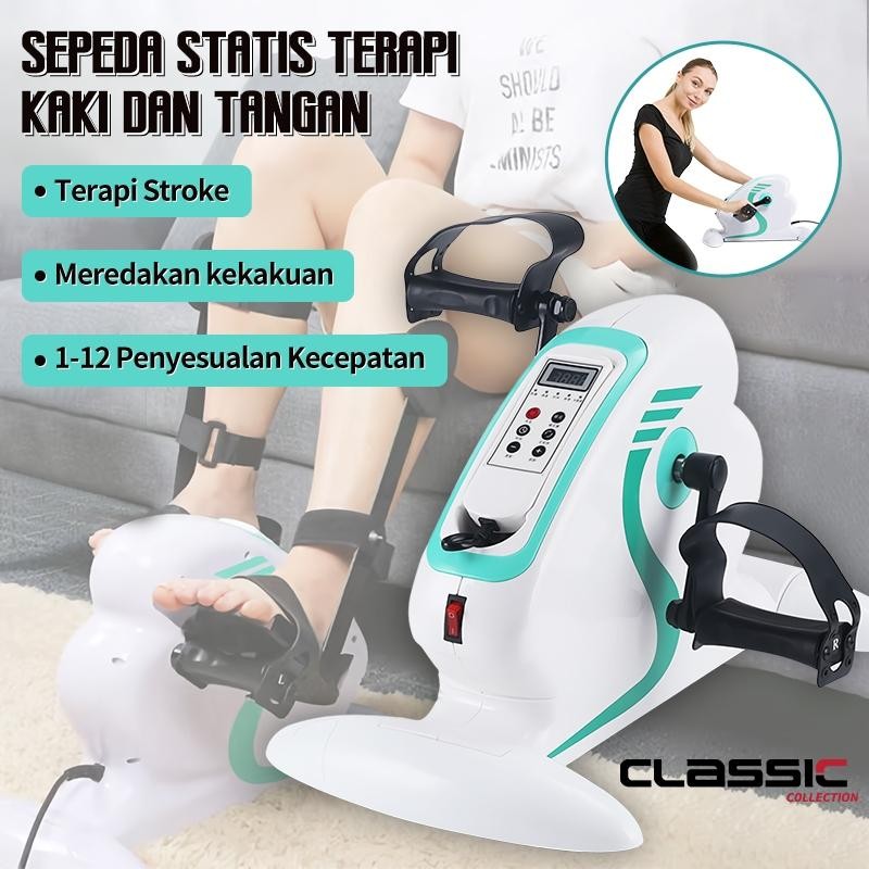 Sepeda Statis Terapi Kaki Dan Tangan / Sepeda Terapi Alat Terapi Stroke Manula Fisioterapi Kaki / Al