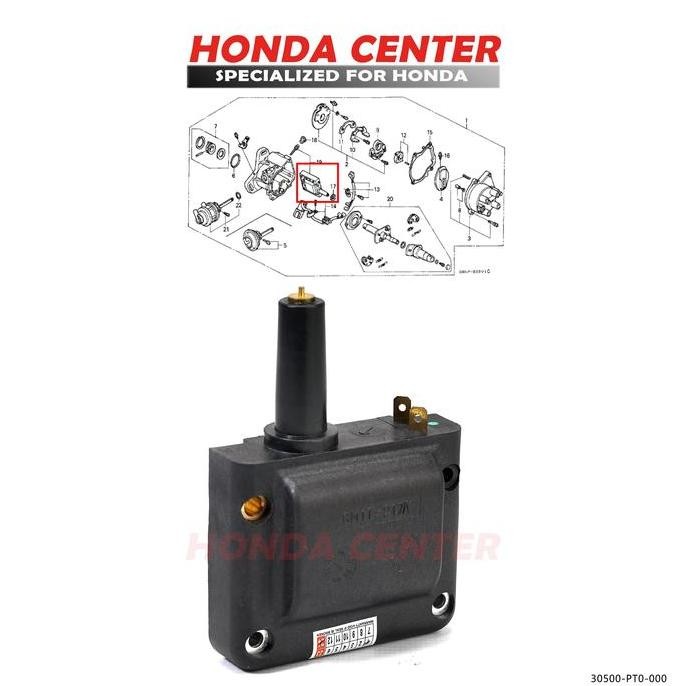 DT16 >> KOIL COIL HONDA CIVIC ACCORD 30500-PT0-005