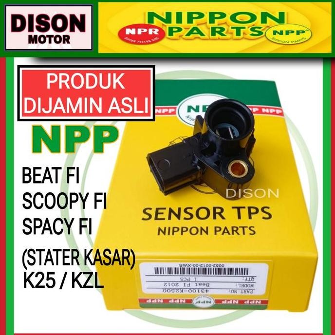 DE30 - Sensor TPS npp Beat fi Scoopy fi Spacy fi stater kasar K25 original sensor throttle npp Motor