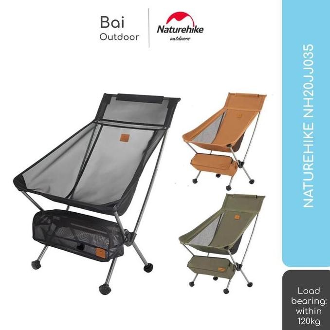 Kursi Lipat Yl09 Naturehike Nh20Jj035 Tipe 31 Camping Portable Outdoor