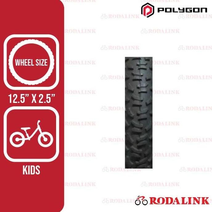 Promo Polygon Ban Sepeda Anak 12 1/2" x 2 1/4" COD
