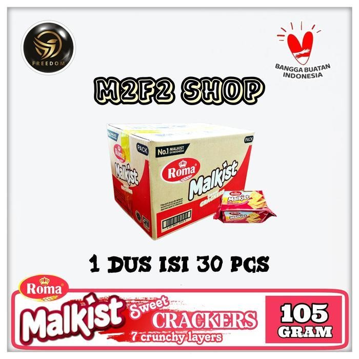 Roma Biskuit Malkist Krekes | Malkist Crackers - 135 gr