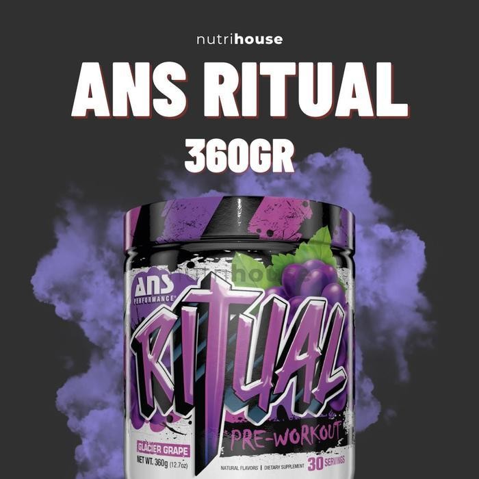 ANS Ritual Preworkout 360gr 30servings PWO Pre Workout Nutrihouse