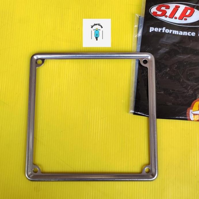 Frame Plat Nomor Belakang Vespa
