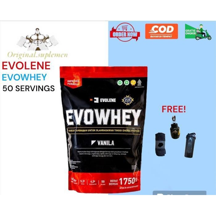 evolene whey protein 1.9 kg evowhey