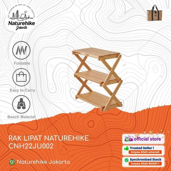 Rak Lipat / Tatakan Kopi Piknik Portable Camping Naturehike Cnh22Ju002