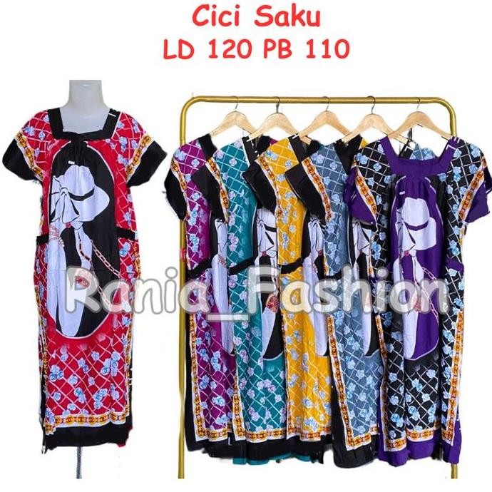 Daster Rania Fashion  Saku Cici Terbaru Viral