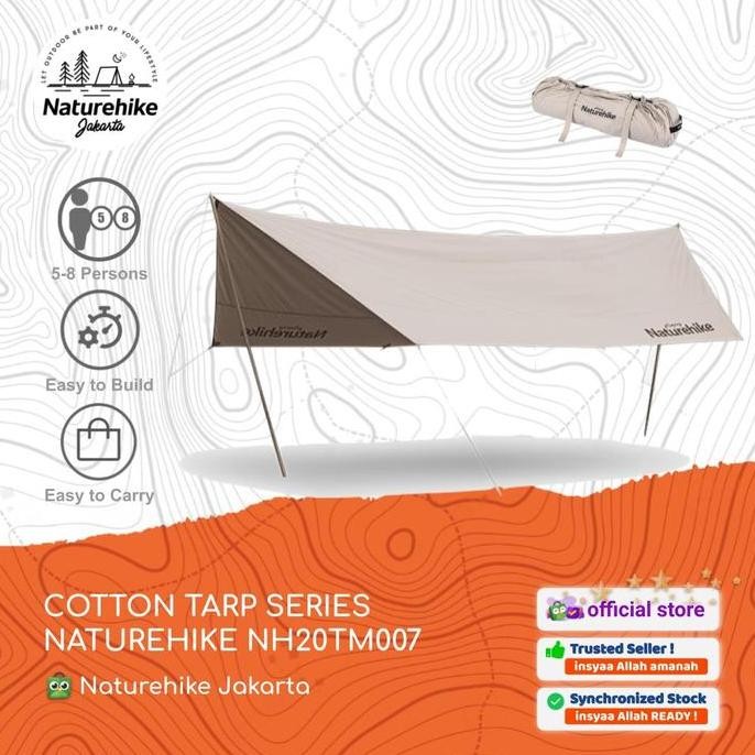 Cotton Tarp Series Naturehike Nh20Tm007 Flysheet Tenda Shelter