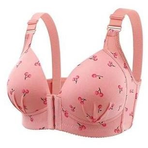 Bh Big Size Bra Jumbo Tanpa Kawat Kait Depan Cup Besar Size 36-46