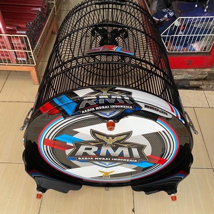 SANGKAR KANDANG MURAI RADJA RMI PVC DECAL NEW murah