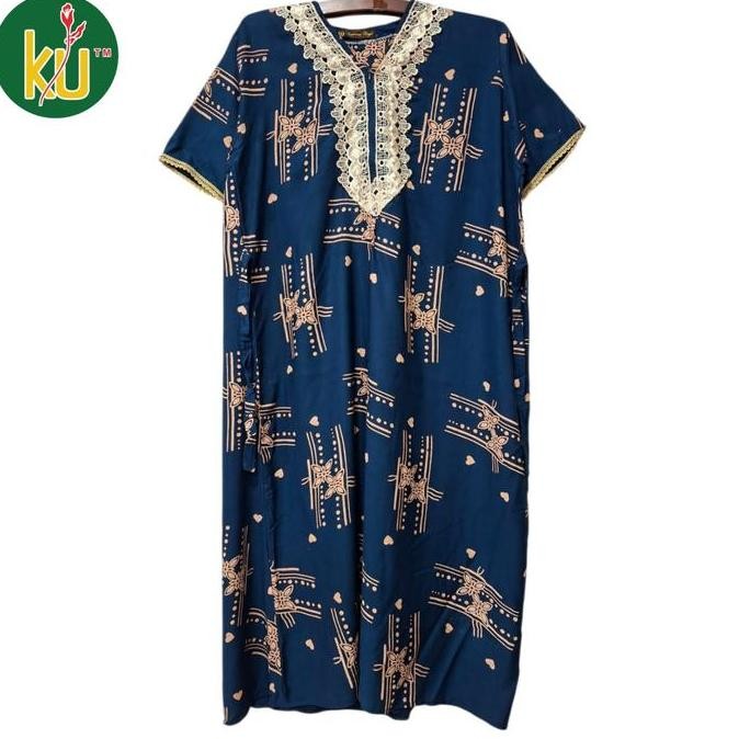 Kencana Ungu Daster Renda Kekinian Daster Rayon Ternyaman Merah Motif Kancing Busui Tidur Pendek Bat