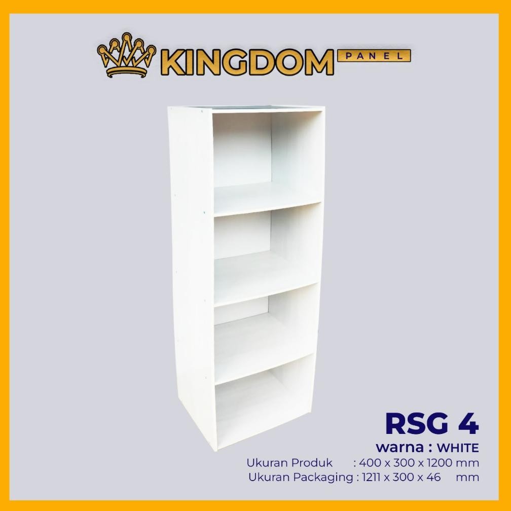 RAK SERBAGUNA / RAK SUSUN / RAK BUKU 2 3 4 SUSUN