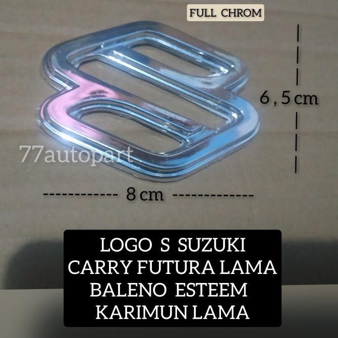 Emblem logo s suzuki carry futura lama baleno esteem karimun lama