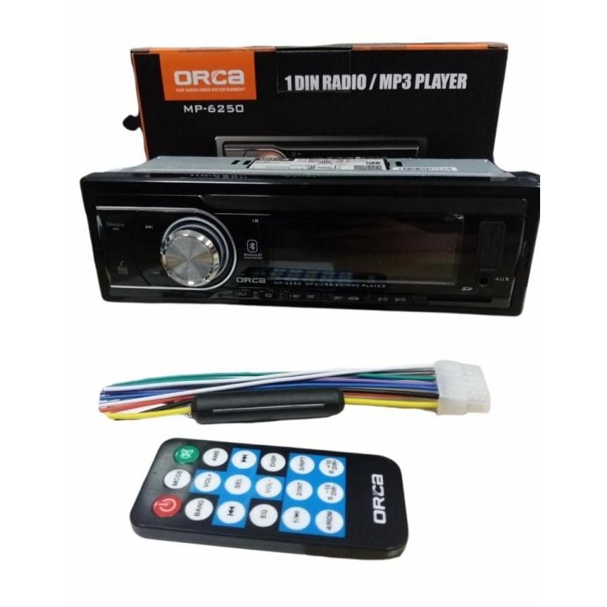 Single Din Orca MP 6250 / Tape Single Din Orca USB MP3 Radio