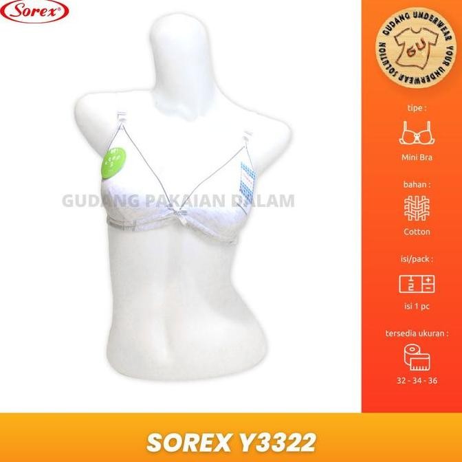 Bh Miniset Remaja Sorex Isi 1 Tanpa Kawat Y3322