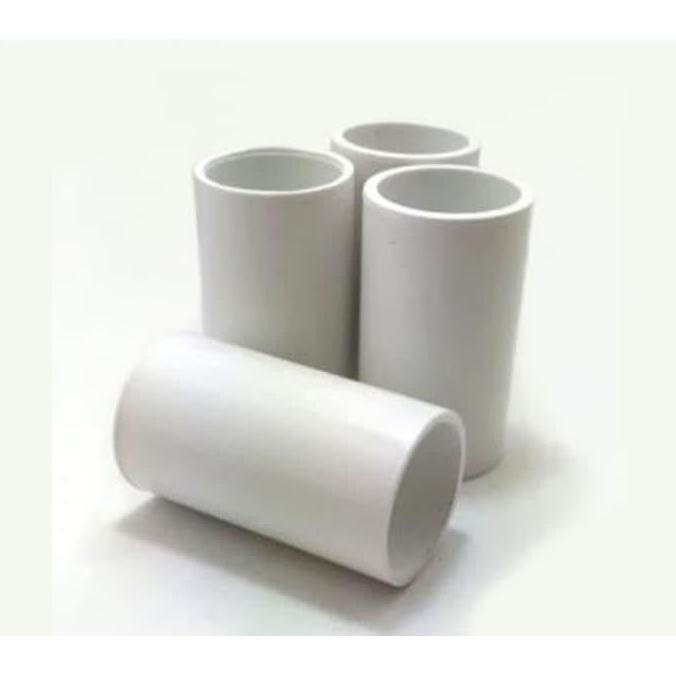 100 Buah Soket Pipa Listrik Conduit Sok Sock Socket Sambungan Lurus