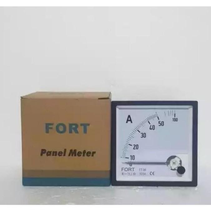 FORT AMPERE METER FT-96 60/5 via CT 60A 60 Ampere