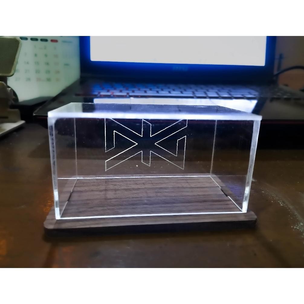 Trendy Custom Box Acrylic/Diecast Box mobil akrilik  Grafir / custom logo / Showcase   mobil /Tamiya