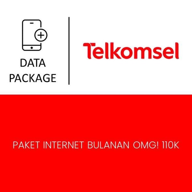 Paket Mobile Data Telkomsel - Internet Bulanan OMG 110K
