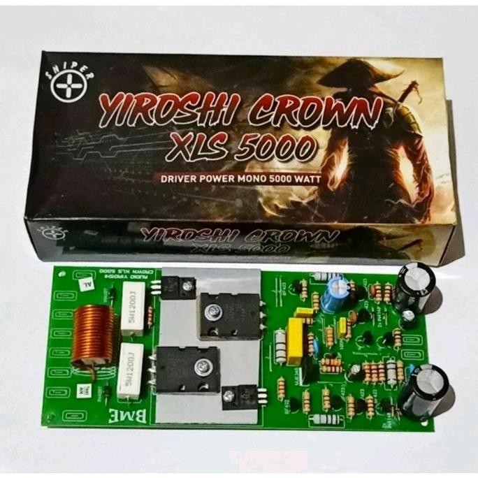 Kit Driver Power Amplifier 5000W Yiroshi CROWN XLS 5000
