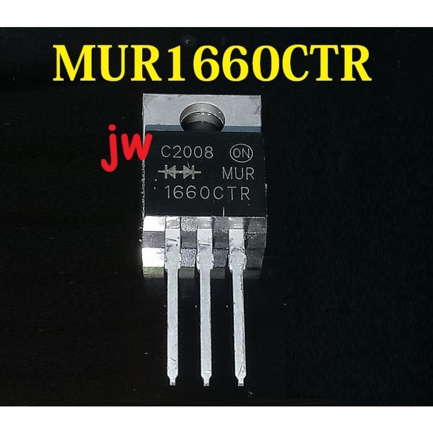 Original Mur1660Ctr Mur1660Ct Mur1620Ctr Mur1620Ct Mur1660 Mur1620 Dual Fast Recovery Diode 16A 200V
