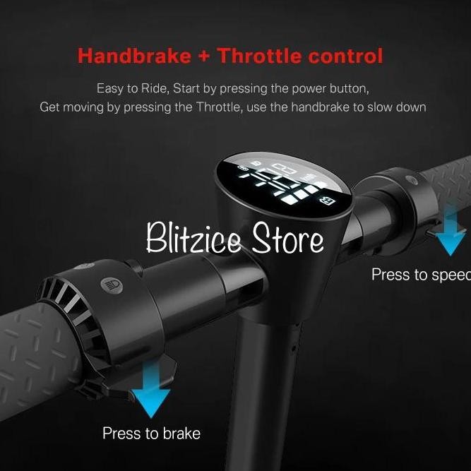 HX X6 Electric Scooter Backpack Mini Foldable Skuter Listrik Lipat