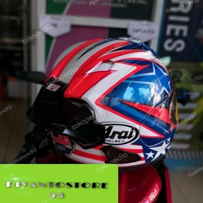 Spoiler Helm Arai Racing Gp Pad Arai Rx7X Ram 4 Scoot Tsr Arc Rr5