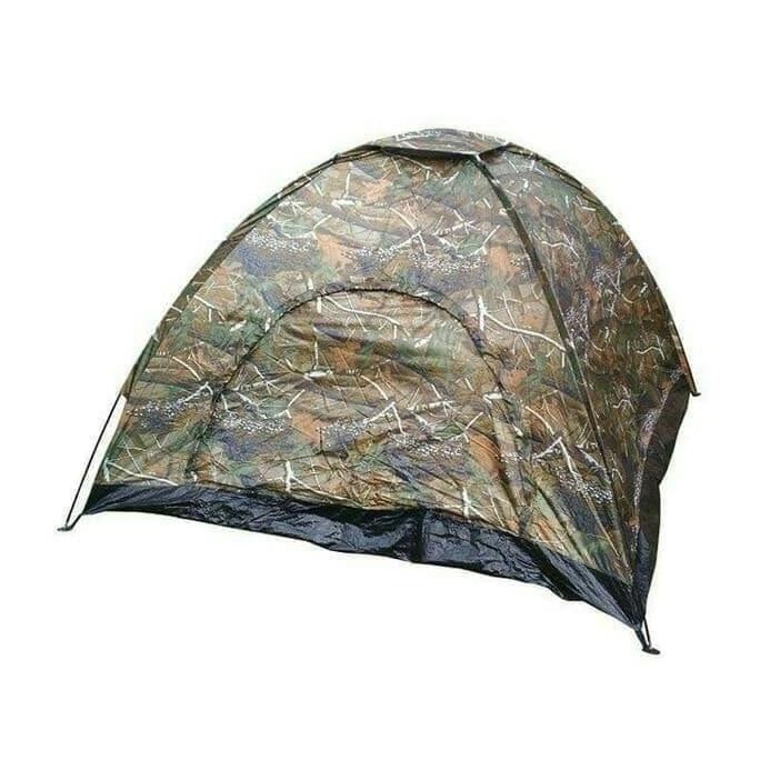 Tenda Camping Ultralight 2/3 Orang Warna Loreng