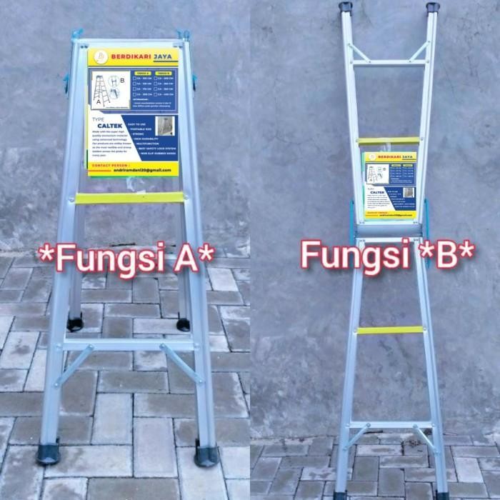 TANGGA LIPAT 1.5 METER ALUMUNIUM // TANGGA MURAH 2FUNGSI